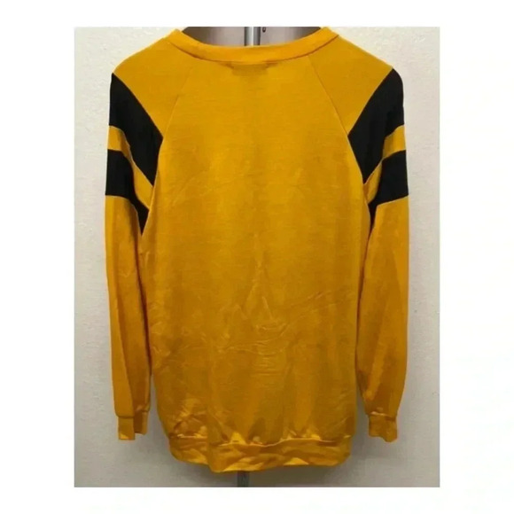 🆕Rae Mode Comfy Yellow Doble Stripe Long Sleeve Tunic M 🆕 - Picture 5 of 9